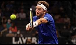 Casper Ruud takes a 3-0 ATP Head2Head series lead against Reilly Opelka by beating him on Friday at the Laver Cup.