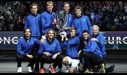 Team Europe clinches its fourth Laver Cup trophy on Sunday in Boston.