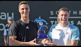 Joe Salisbury and Neal Skupski beat John Peers and Filip Polasek in a Match Tie-break to win the San Diego Open.