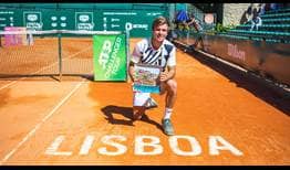 Dmitry Popko claims his first ATP Challenger title, prevailing in Lisbon, Portugal.
