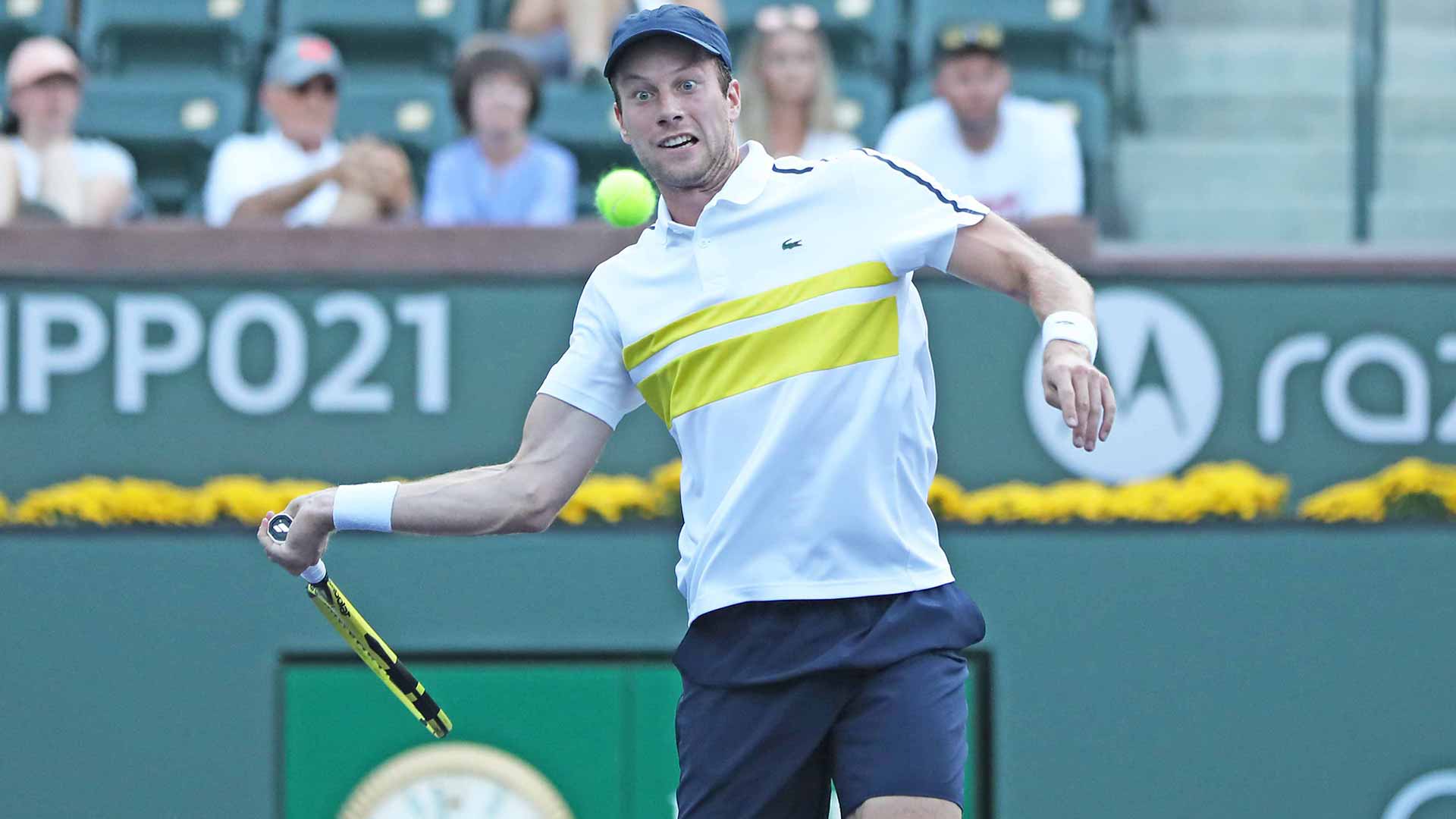 US Open quarter-finalist Botic van de Zandschulp battles through qualifying at the BNP Paribas Open, his first ATP Masters 1000 event.