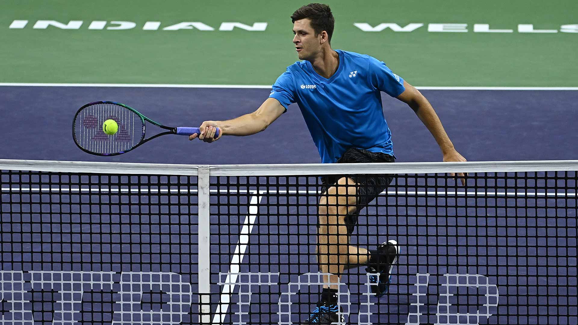 Hubert Hurkacz is pursuing his second ATP Masters 1000 title of the year in Indian Wells.