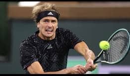 Alexander Zverev improves his ATP Head2Head record against Gael Monfils after a fourth-round victory at the BNP Paribas Open.