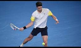 Arthur Rinderknech venció a Federico Delbonis el lunes en Amberes.