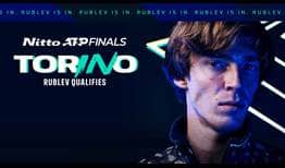 Andrey Rublev participará en las Nitto ATP Finals por segundo año consecutivo.