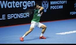 Pablo Andújar supera a Federico Delbonis en la primera ronda del St. Petersburg Open 2021.