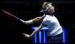 Denis Shapovalov wins 83 per cent of his first-serve points to beat Pablo Andujar on Wednesday in St. Petersburg.