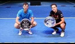 Jamie Murray and Bruno Soares have now won two tour-level titles this season. 
