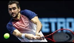 Marin Cilic beats Taylor Fritz in three sets to triumph in St. Petersburg.
