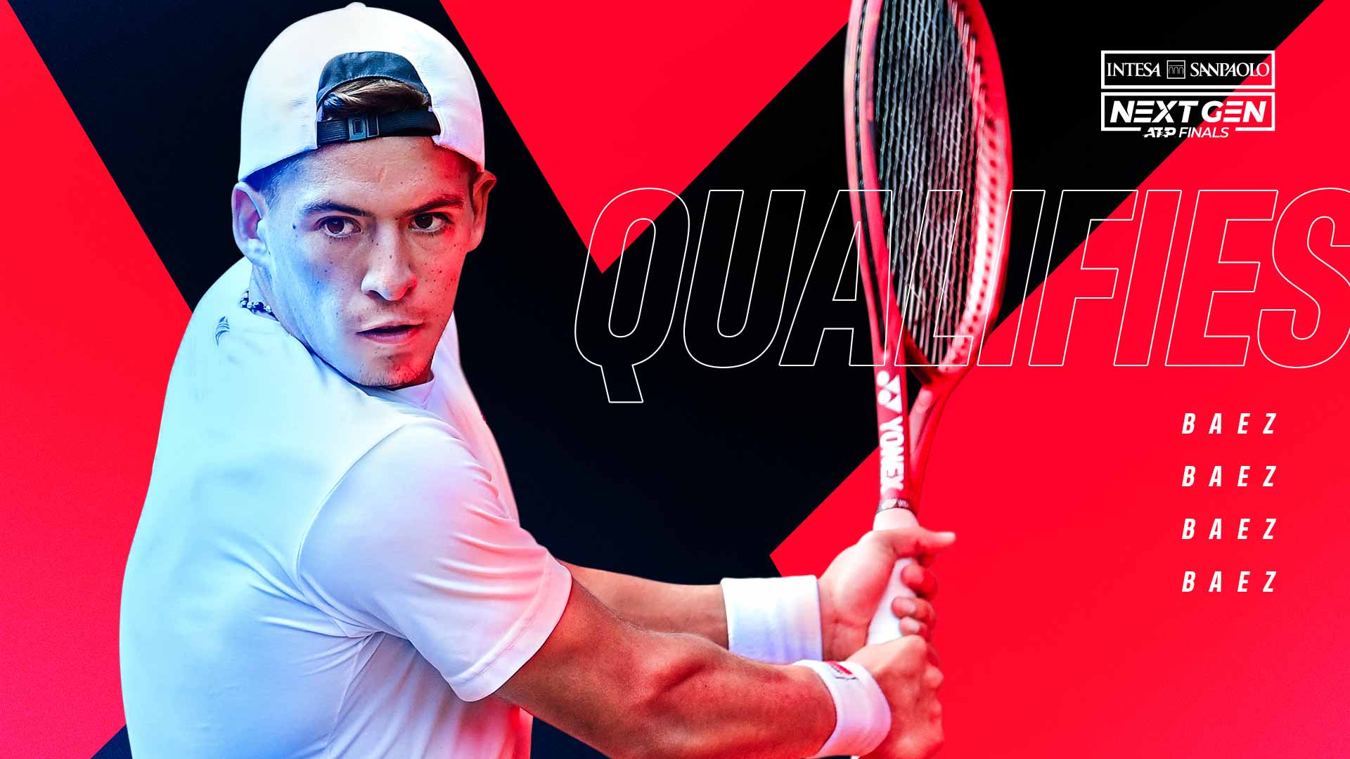 Sebastian Baez Qualifies For Milan Atp Tour Tennis