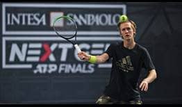 Sebastian Korda will compete in the Intesa Sanpaolo Next Gen ATP Finals for the first time this week.