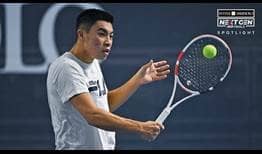 Brandon Nakashima reached back-to-back tour-level finals in 2021.