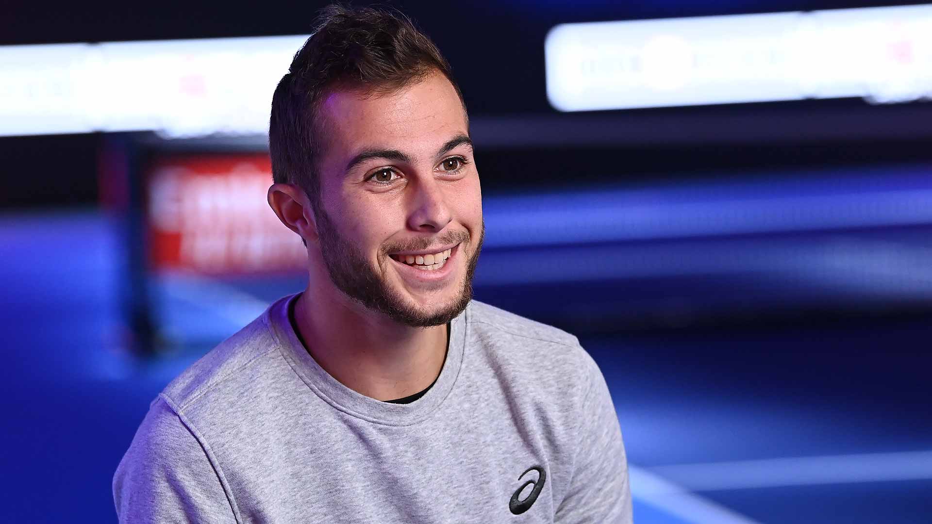 Hugo Gaston was the last player to earn his spot in the 2021 Intesa Sanpaolo Next Gen ATP Finals.