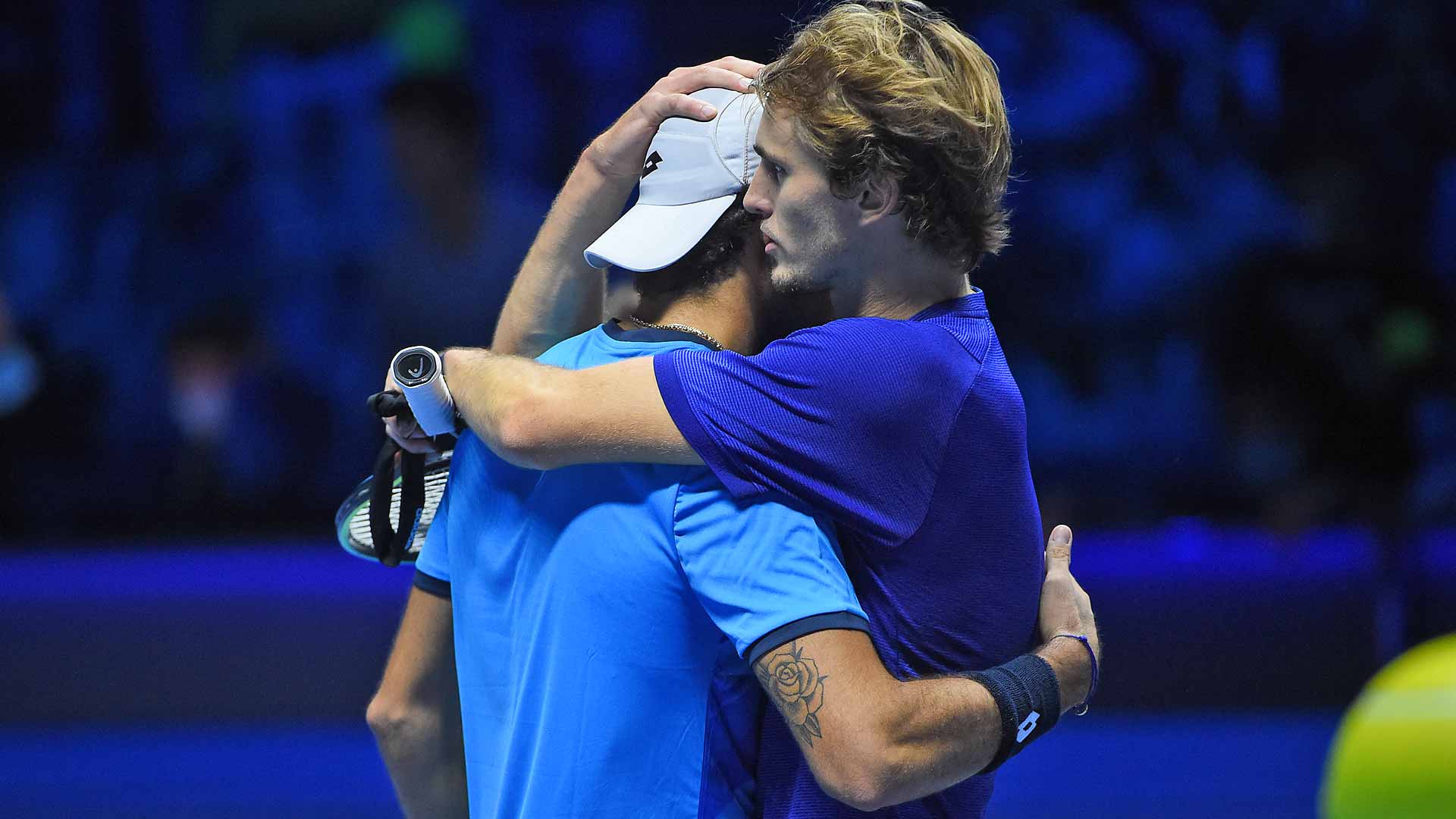 Alexander Zverev Wins With Matteo Berrettinis Retirement In Turin ATP Tour Tennis