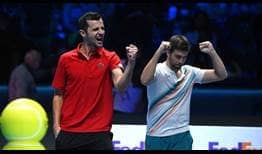 Nikola Mektic y Mate Pavic son los principales favoritos en las Nitto ATP Finals en Turín.