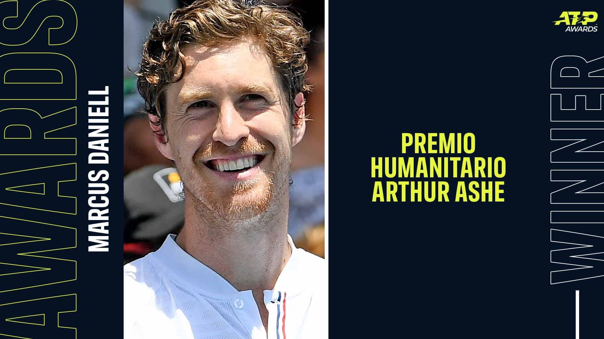 Marcus Daniell Se Lleva El Premio Humanitario Arthur Ashe 2021