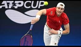 Isner ATP Cup 2022 Day 4