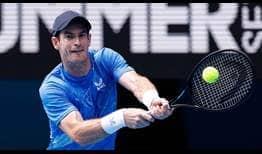 Andy Murray battles hard, but loses to Facundo Bagnis on Tuesday in Melbourne.