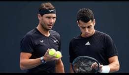 Rafael Nadal y Jaume Munar se estrenaron con victoria en el dobles este martes en el Melbourne Summer Set.