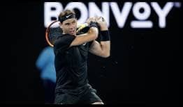 Rafael Nadal debutó con victoria ante Ricardas Berankis en el ATP 250 de Melbourne.