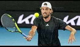Maxime Cressy beats third seed Grigor Dimitrov in Melbourne to reach his first ATP Tour final.