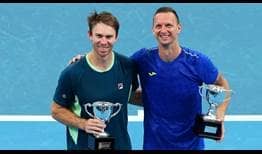 John Peers and Filip Polasek win the Sydney Tennis Classic to claim their second title as a team.
