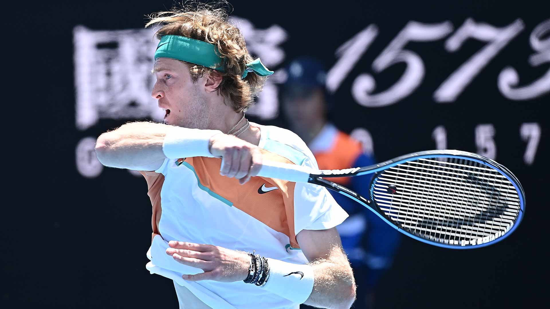 Andrey Rublev makes quick work of his opening match at the Australian Open.