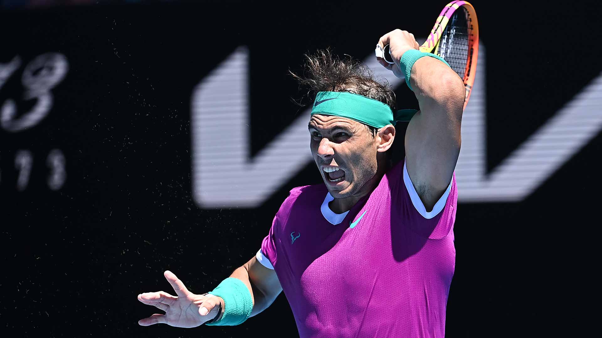 Rafael Nadal is chasing a second Australian Open title.