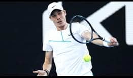 Denis Shapovalov fires 39 winners to defeat Reilly Opelka on Friday in Melbourne. 