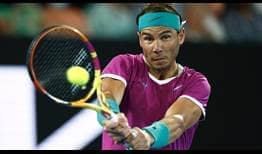 Rafael Nadal llegó hasta los cuartos de final en el Abierto de Australia 2021.