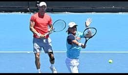 Matthew Ebden and Max Purcell upset fourth seeds Cabal/Farrah in the Australian Open second round.