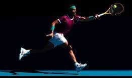 Rafael Nadal disputará su semifinal 36 en un Grand Slam en este Abierto de Australia.