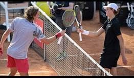 Stefanos Tsitsipas leads Jannik Sinner 2-1 in their ATP Head2Head series.