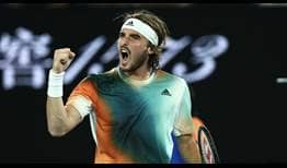 Stefanos Tsitsipas ha firmado tres semifinales del Abierto de Australia en las últimas cuatro temporadas.
