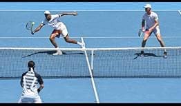 Rajeev Ram and Joe Salisbury reach the Australian Open semi-finals for the third consecutive year.