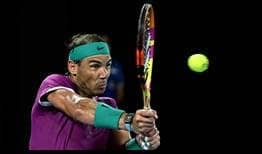 Rafael Nadal will aim to win his 21st Grand Slam title on Sunday in Melbourne. 