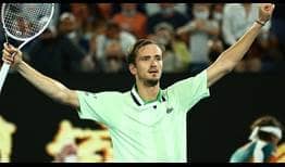 Daniil Medvedev will aim to win his second Grand Slam title when he faces Rafael Nadal on Sunday in Melbourne. 