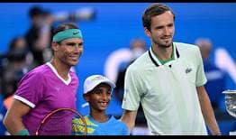 Rafael Nadal and Daniil Medvedev met for the fifth time in their ATP Head2Head series in the Australian Open final.