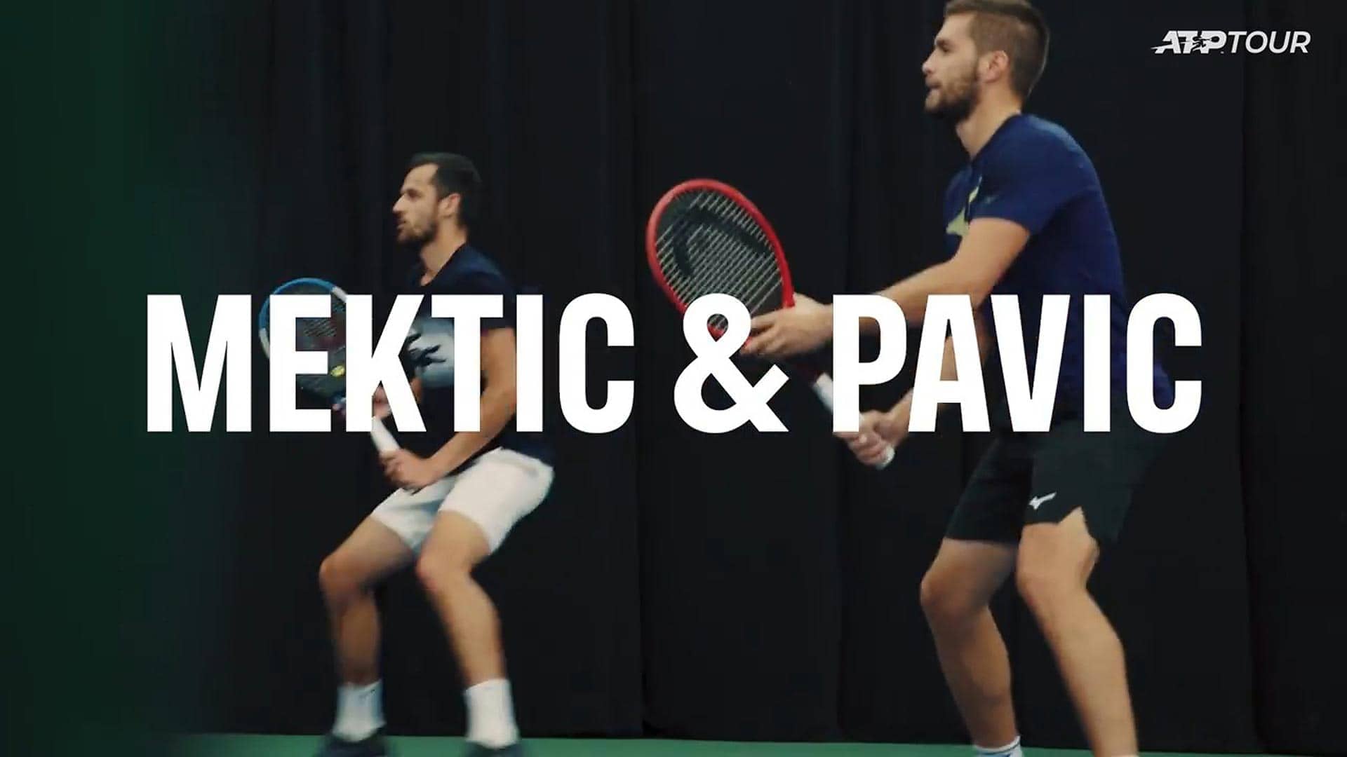 Nikola Mektic and Mate Pavic finished No. 1 in the 2021 year-end ATP Doubles Team Rankings.