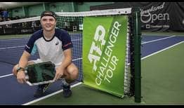 Dominic Stricker is the champion in Cleveland, claiming his second ATP Challenger title.