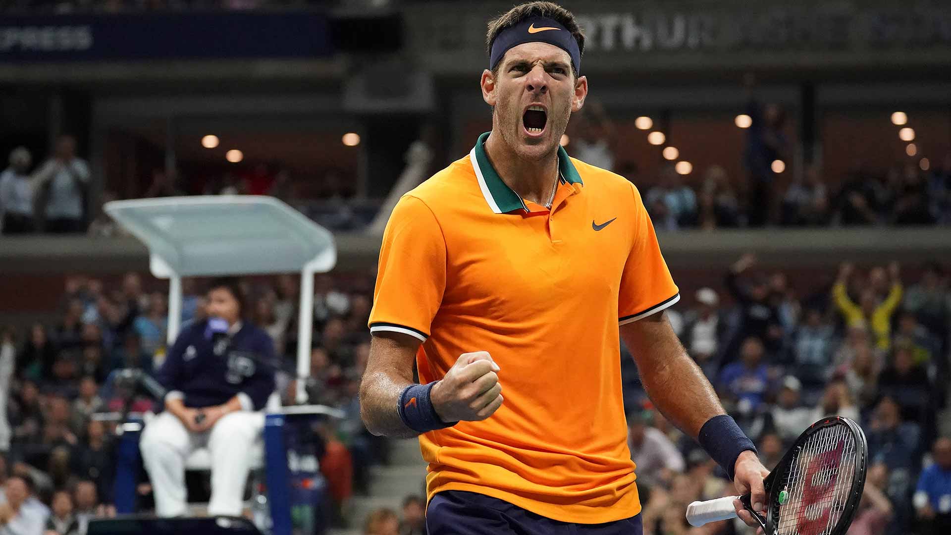 Del Potro made a surprise return to the US Open final in 2018.