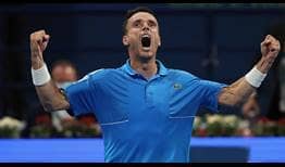 Roberto Bautista Agut defeated Andy Murray, Alejandro Davidovich Fokina and Arthur Rinderknech en route to the final. 