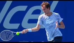 Daniil Medvedev will become World No. 1 with a title in Acapulco.