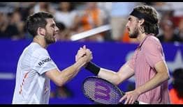Cameron Norrie and Stefanos Tsitsipas were a combined 12-1 in Acapulco sets entering the semi-final.