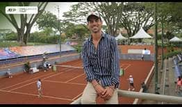 Former World No. 28 Santiago Giraldo is the tournament director at his hometown Pereira Challenger.