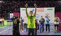 Emilio Gomez is the champion in Salinas, claiming his third ATP Challenger title.