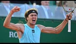 Alexander Zverev looks to complete his set of clay-court ATP Masters 1000 titles in Monte Carlo.