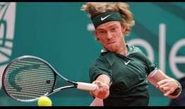 Andrey Rublev earns his first win against Novak Djokovic on Sunday in the Belgrade final.