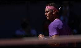Rafael Nadal ha conquistado cinco títulos individuales del Mutua Madrid Open.