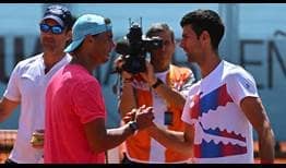 Djokovic-Nadal-Madrid-Practice-Sunday